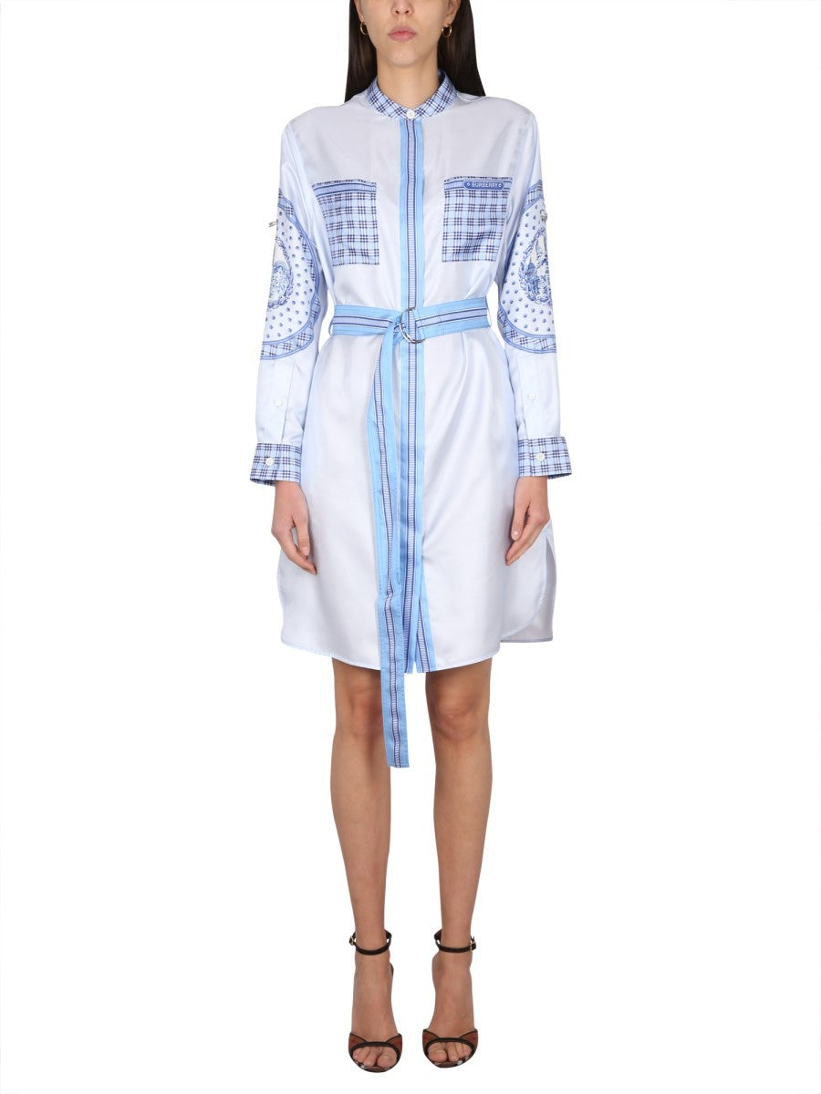 Burberry - Woman - Blue - Dress