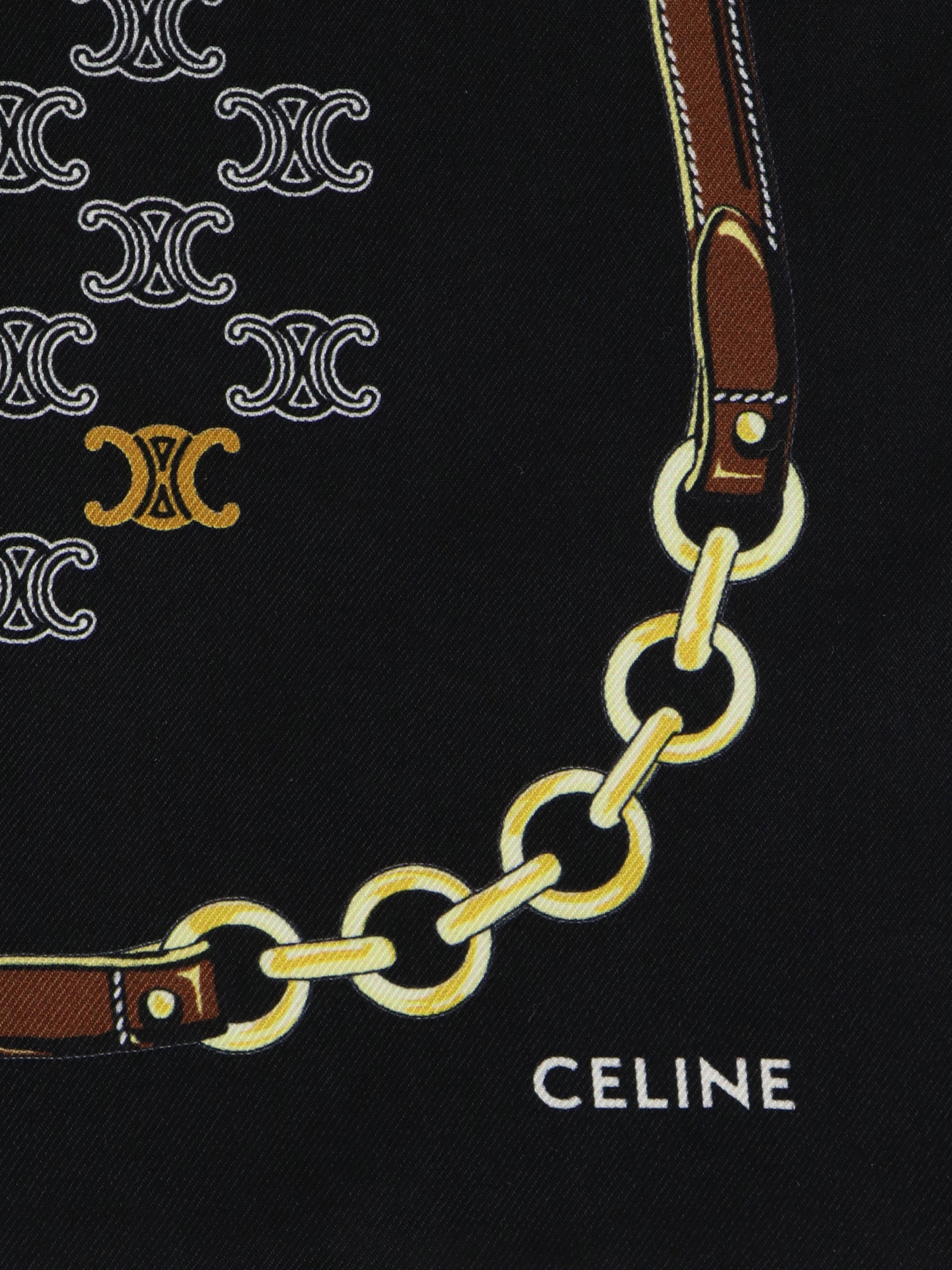 Celine - Woman - Black - Scarf