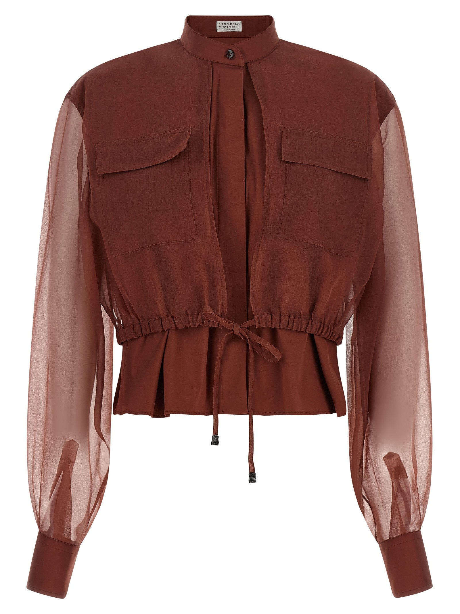 Brunello Cucinelli - nan - Brown - Shirt
