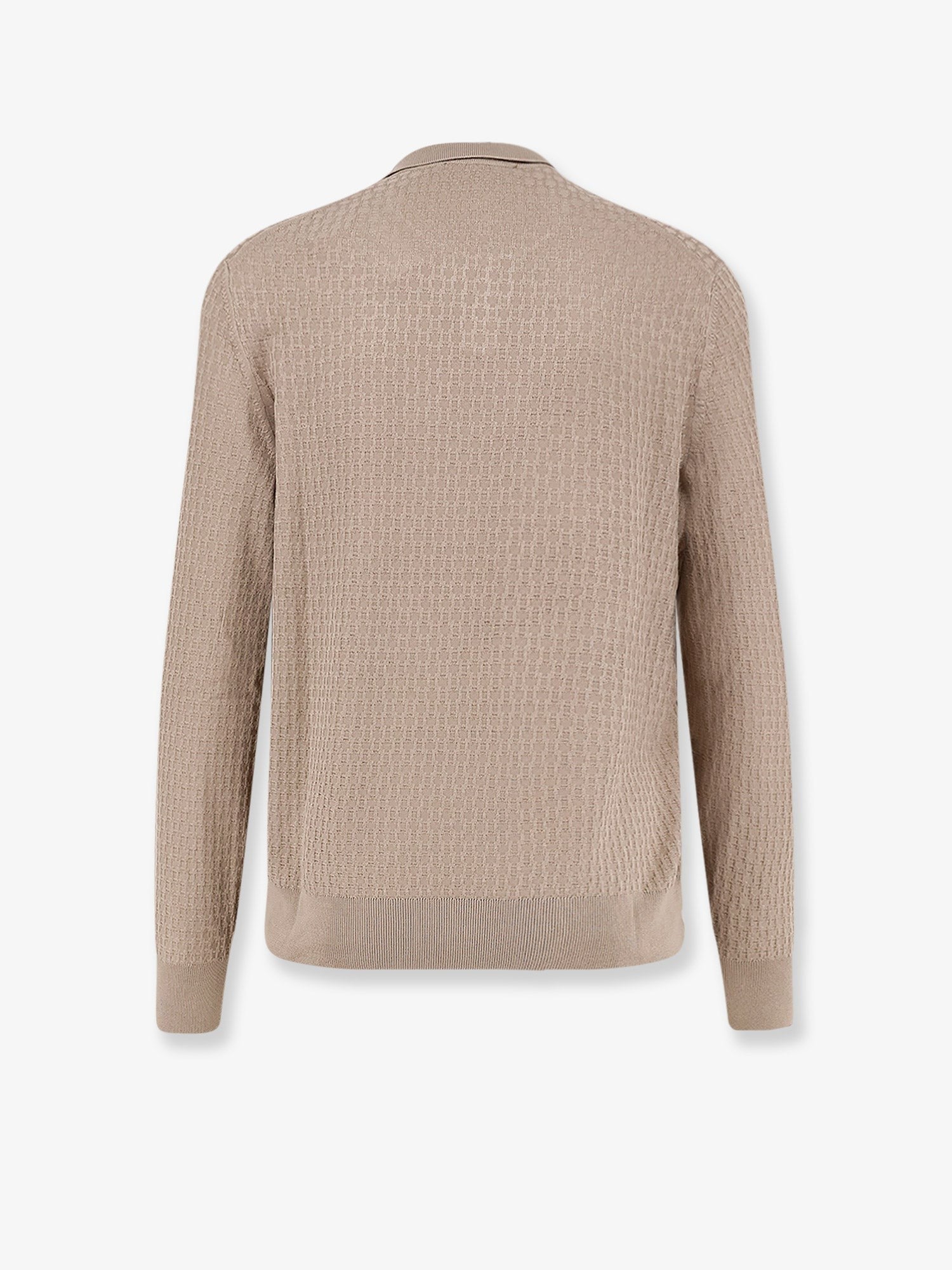 Boss - Man - Beige - Knit Sweater