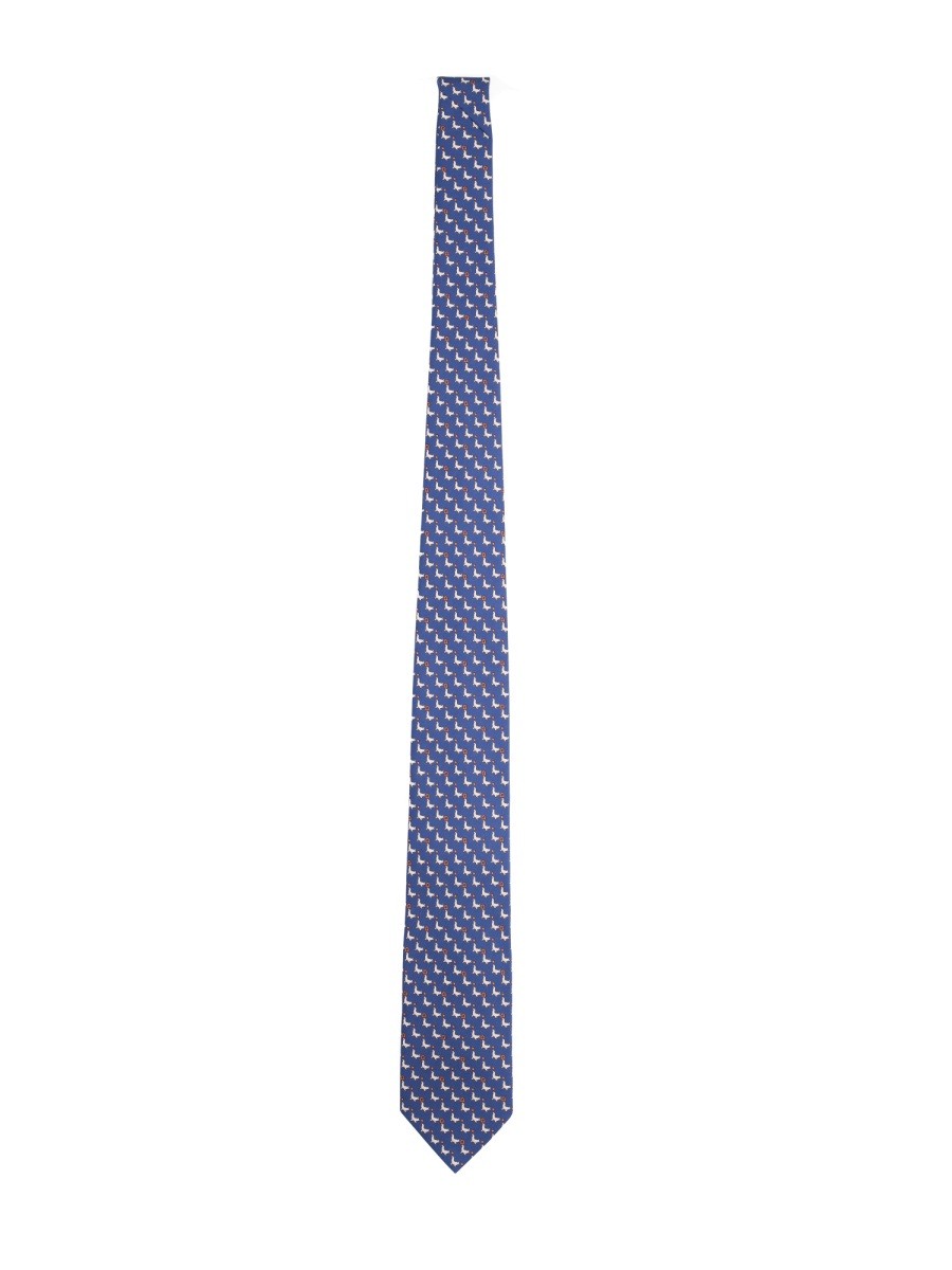 Ferragamo - Man - Blue - Tie