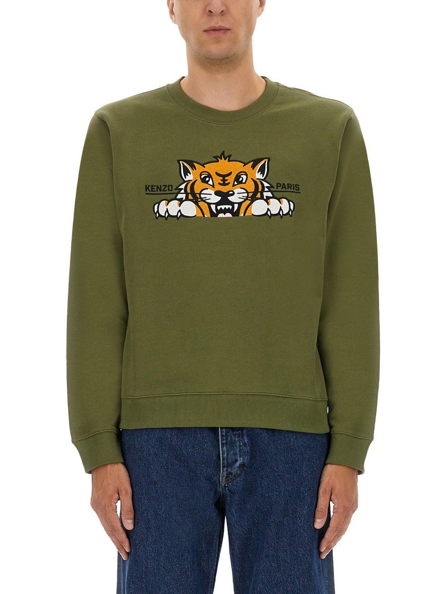 Kenzo - Man - Green - Sweatshirt