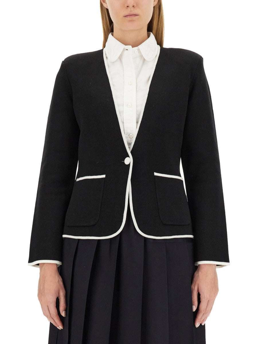 THOM BROWNE - Woman - Black - Blazer