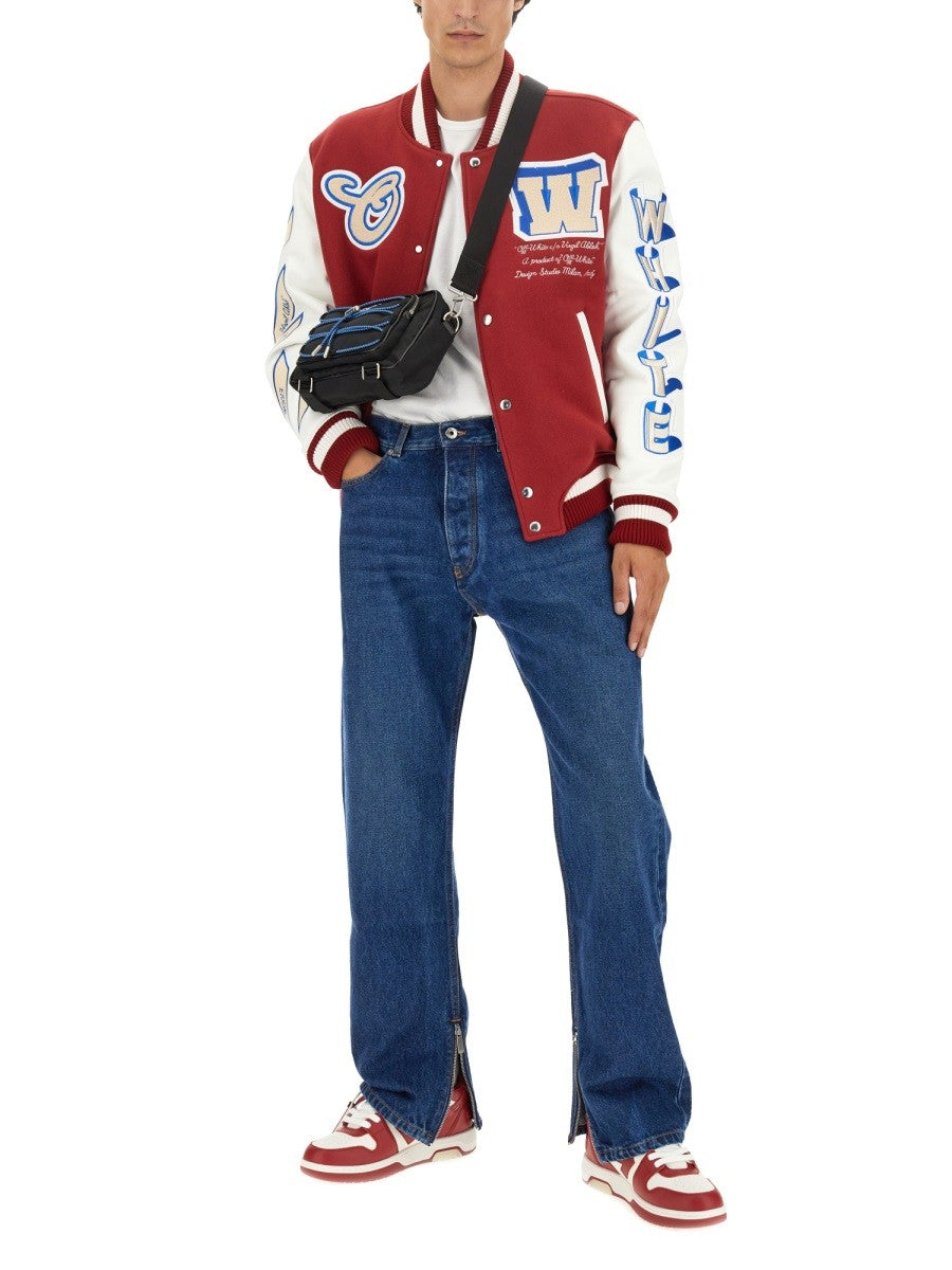 Off-white - Man - Blue - Jeans