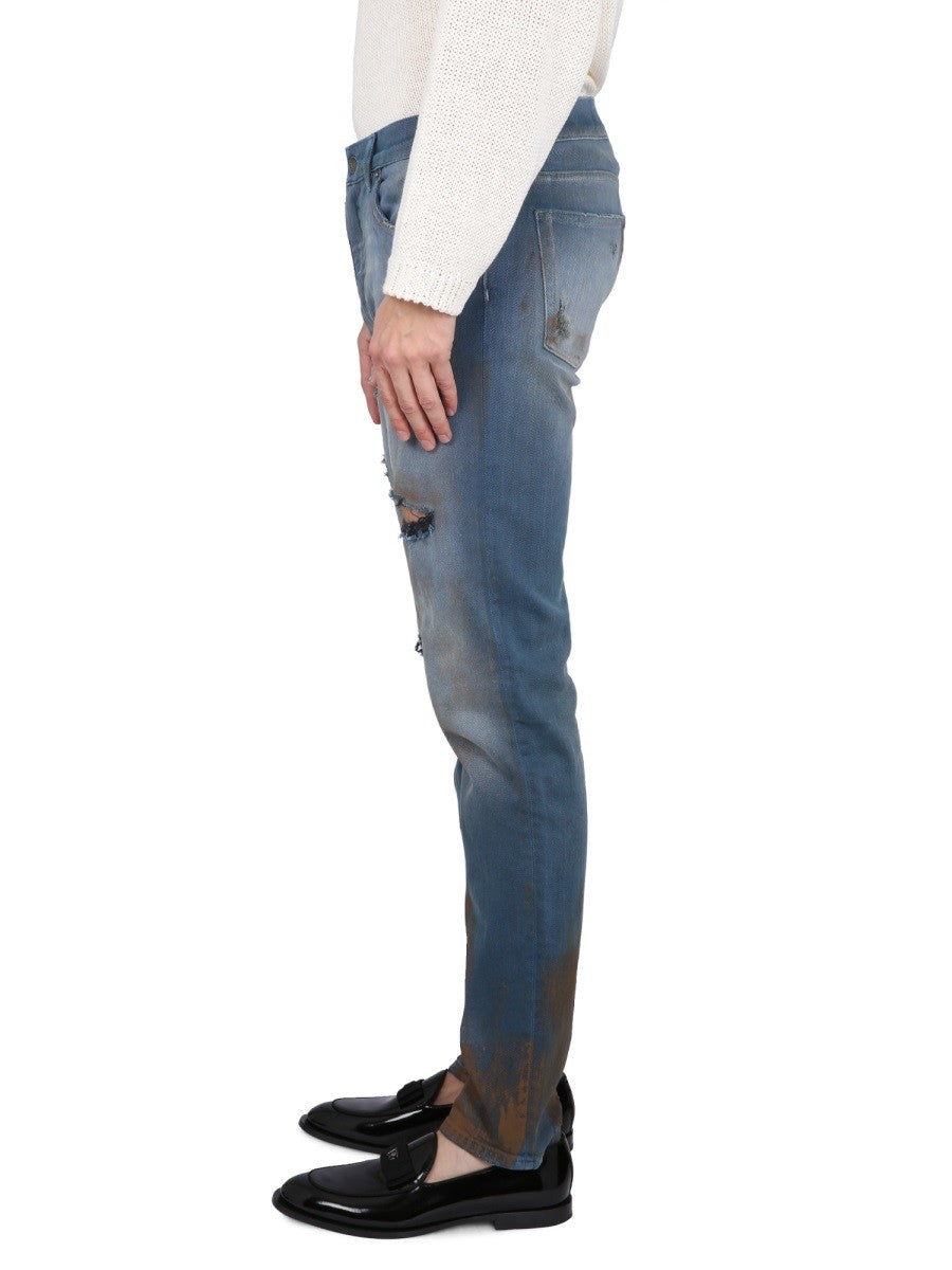 Dolce & Gabbana - Man - Multicolor - Jeans