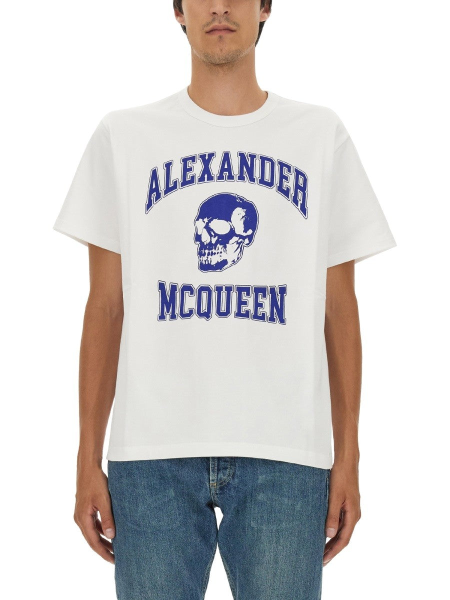 Alexander Mcqueen - Man - White - T-shirt