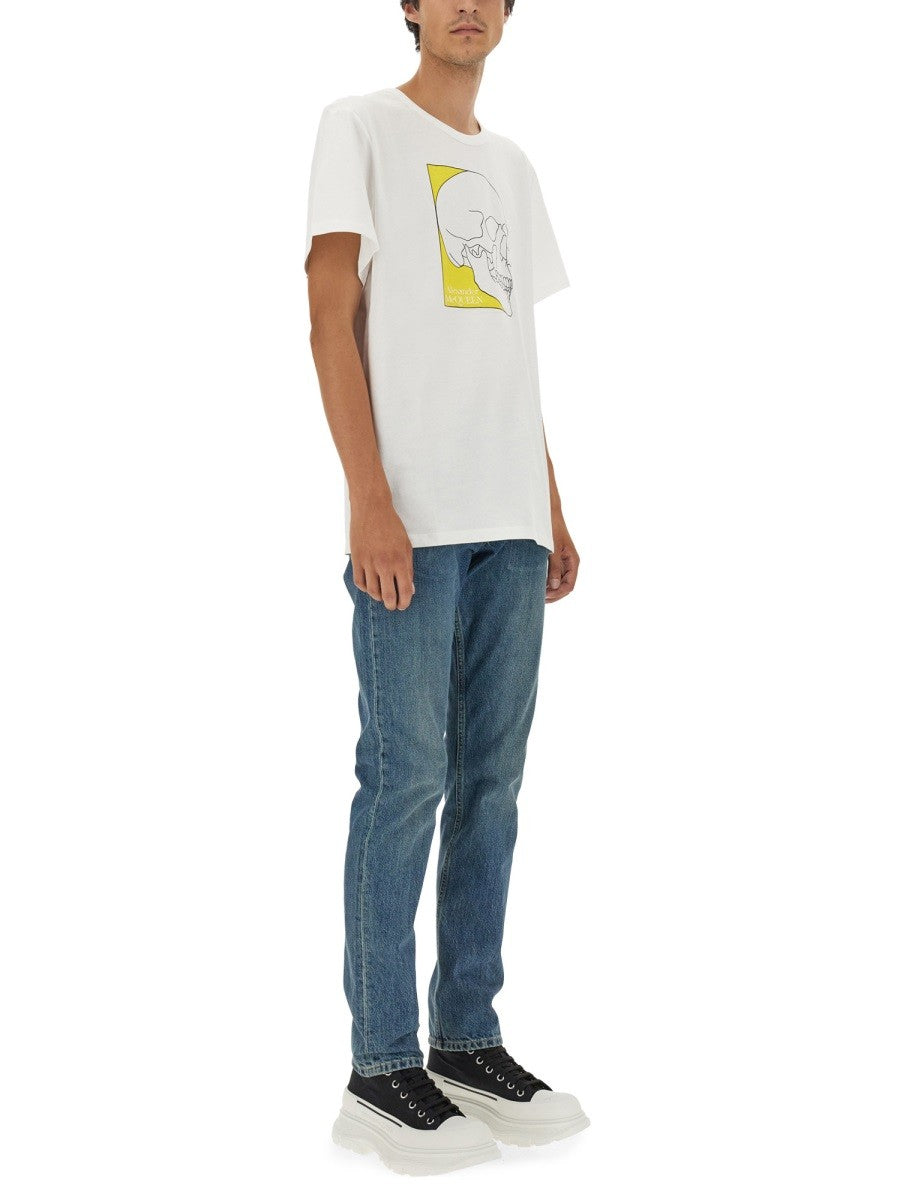 Alexander Mcqueen - Man - White - T-shirt