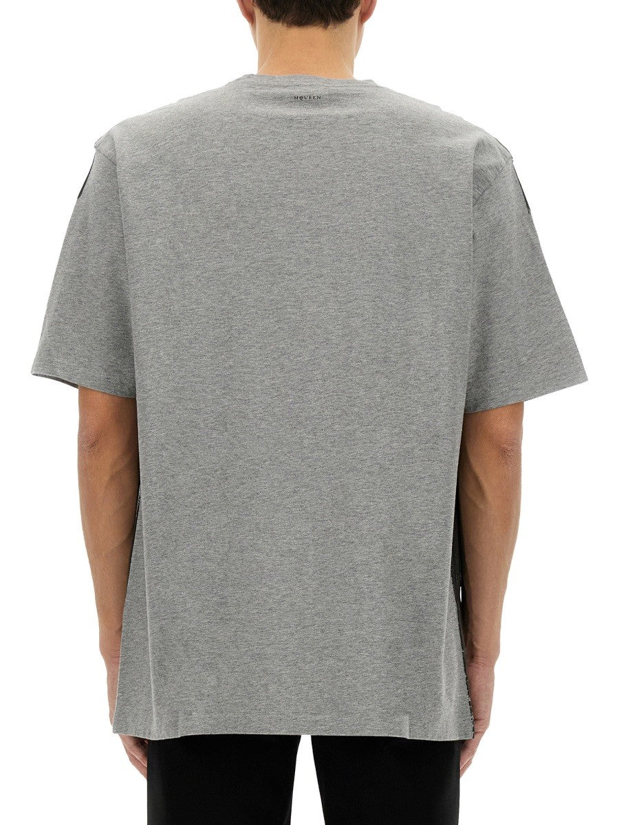 Alexander Mcqueen - Man - Grey - T-shirt