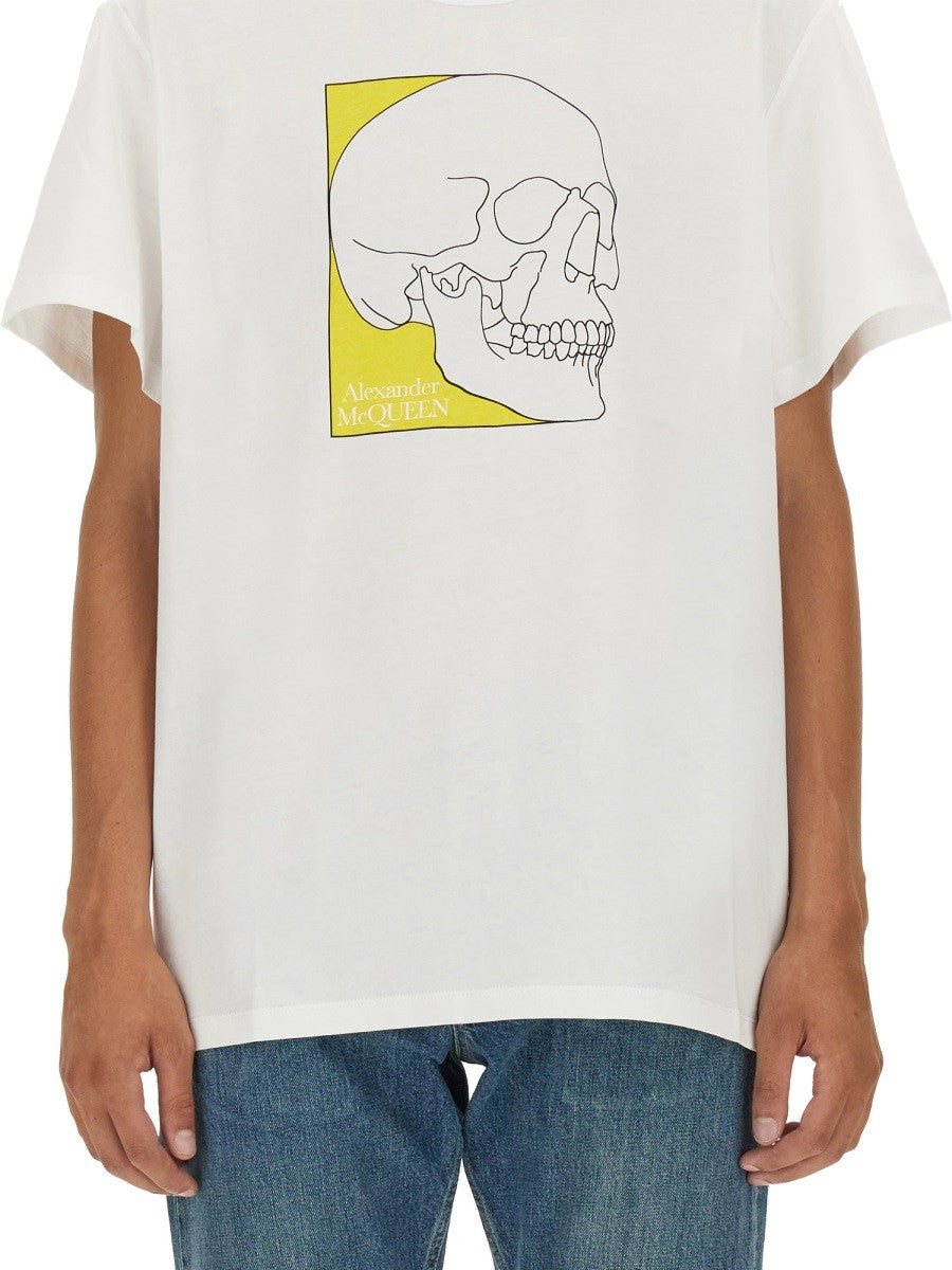 Alexander Mcqueen - Man - White - T-shirt