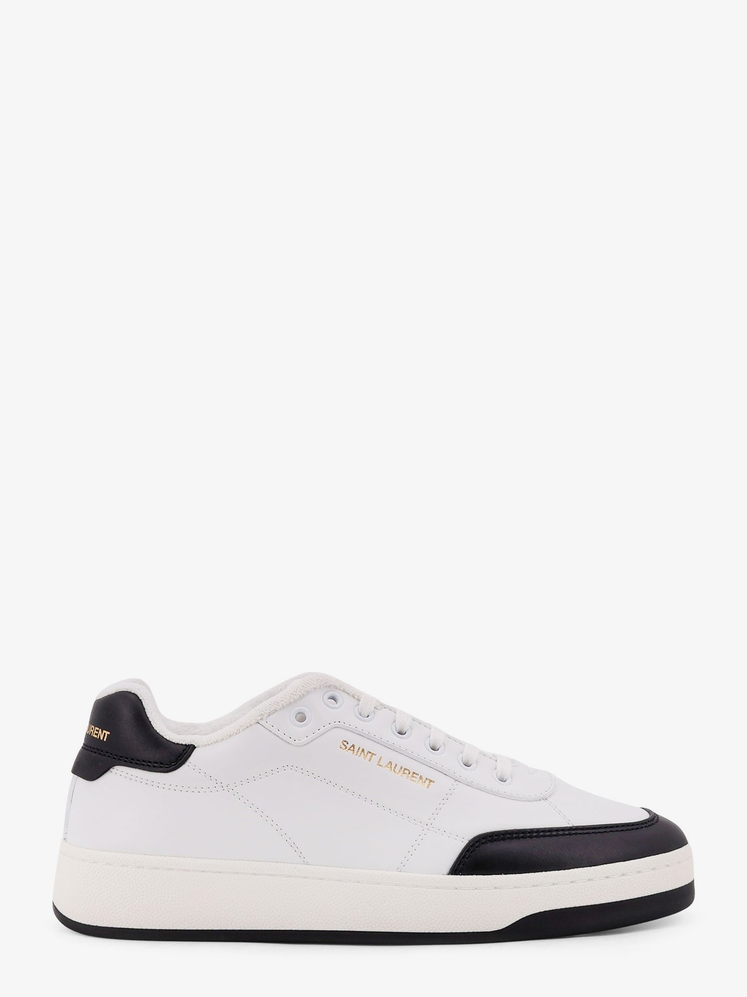 Saint Laurent - Man - Blanc Optique/Nero - Sneaker