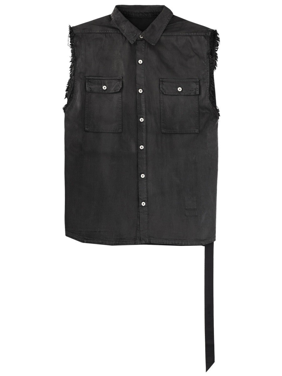 RICK OWENS DRKSHDW - Man - Black - Vest