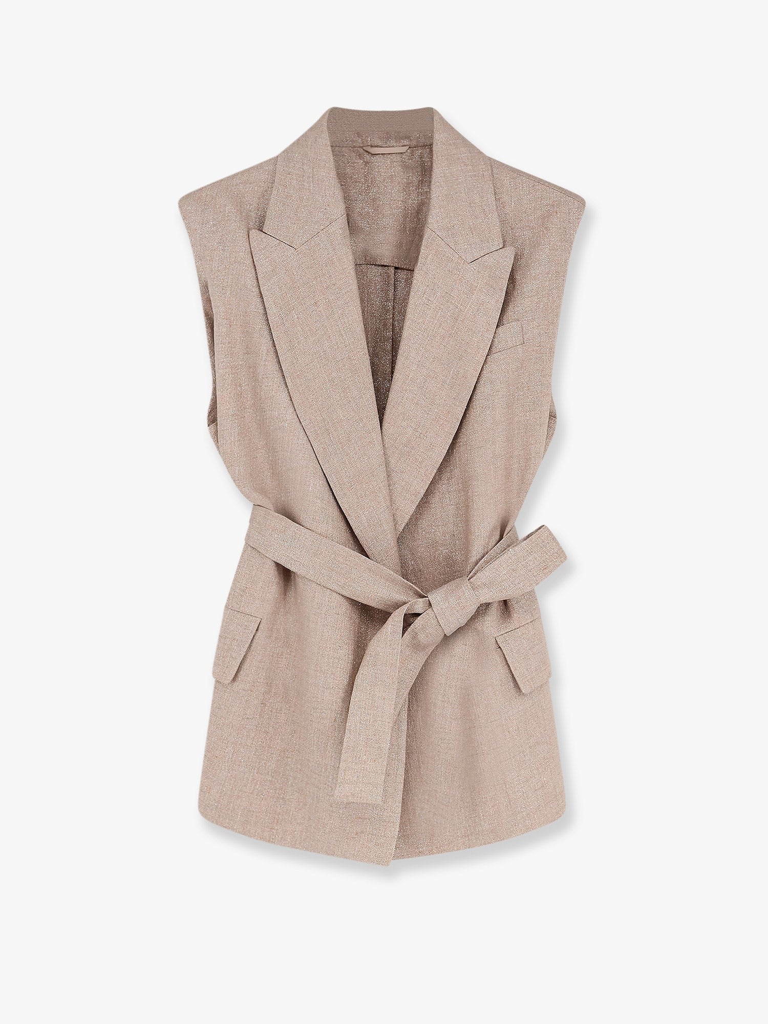 Brunello Cucinelli - Woman - Beige - Blazer