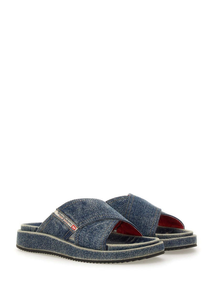 Diesel - Unisex - Blue - Sandal