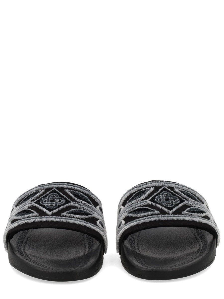 CASABLANCA - Unisex - Black - Flat