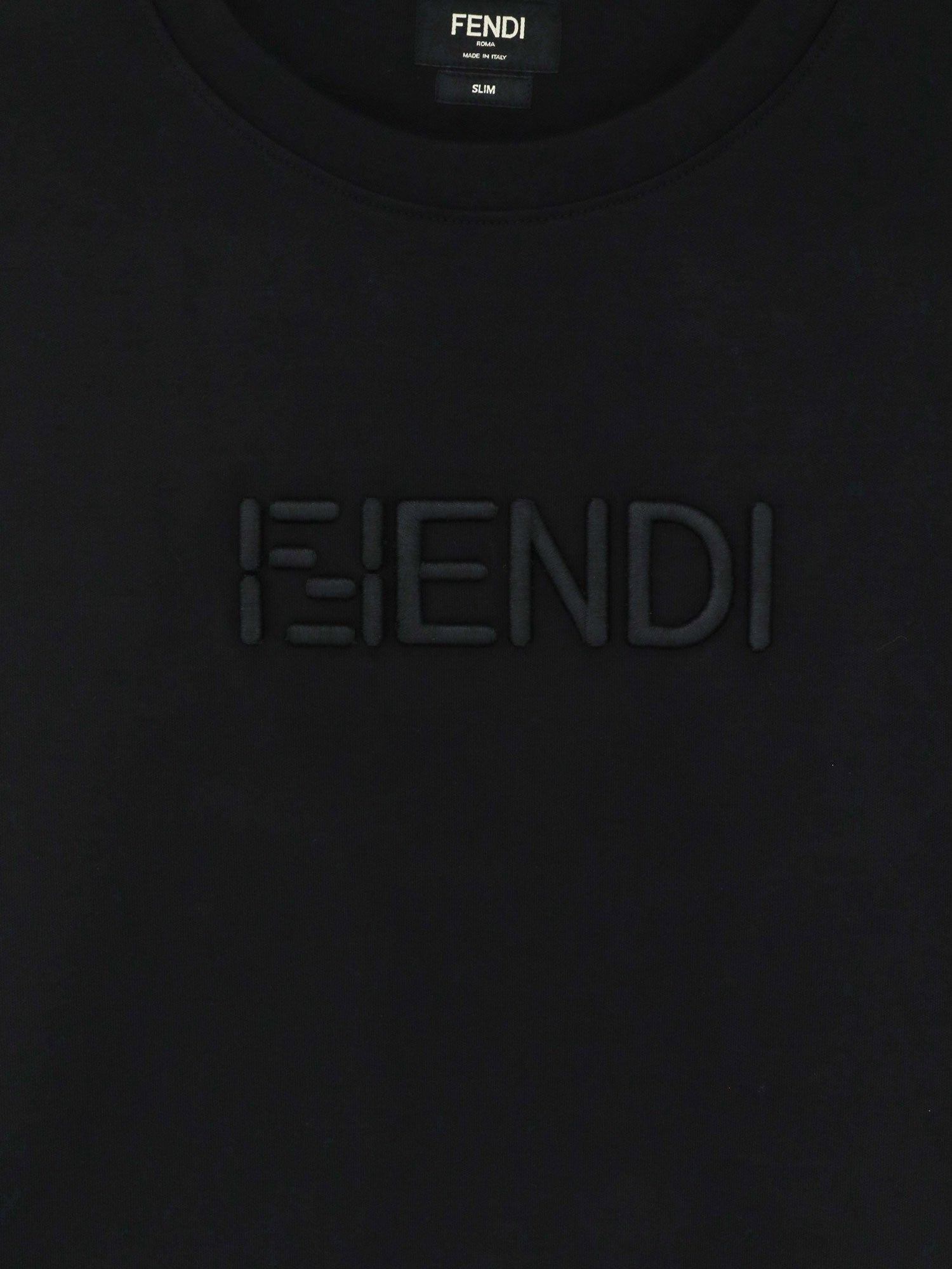Fendi - Man - Black - T-shirt