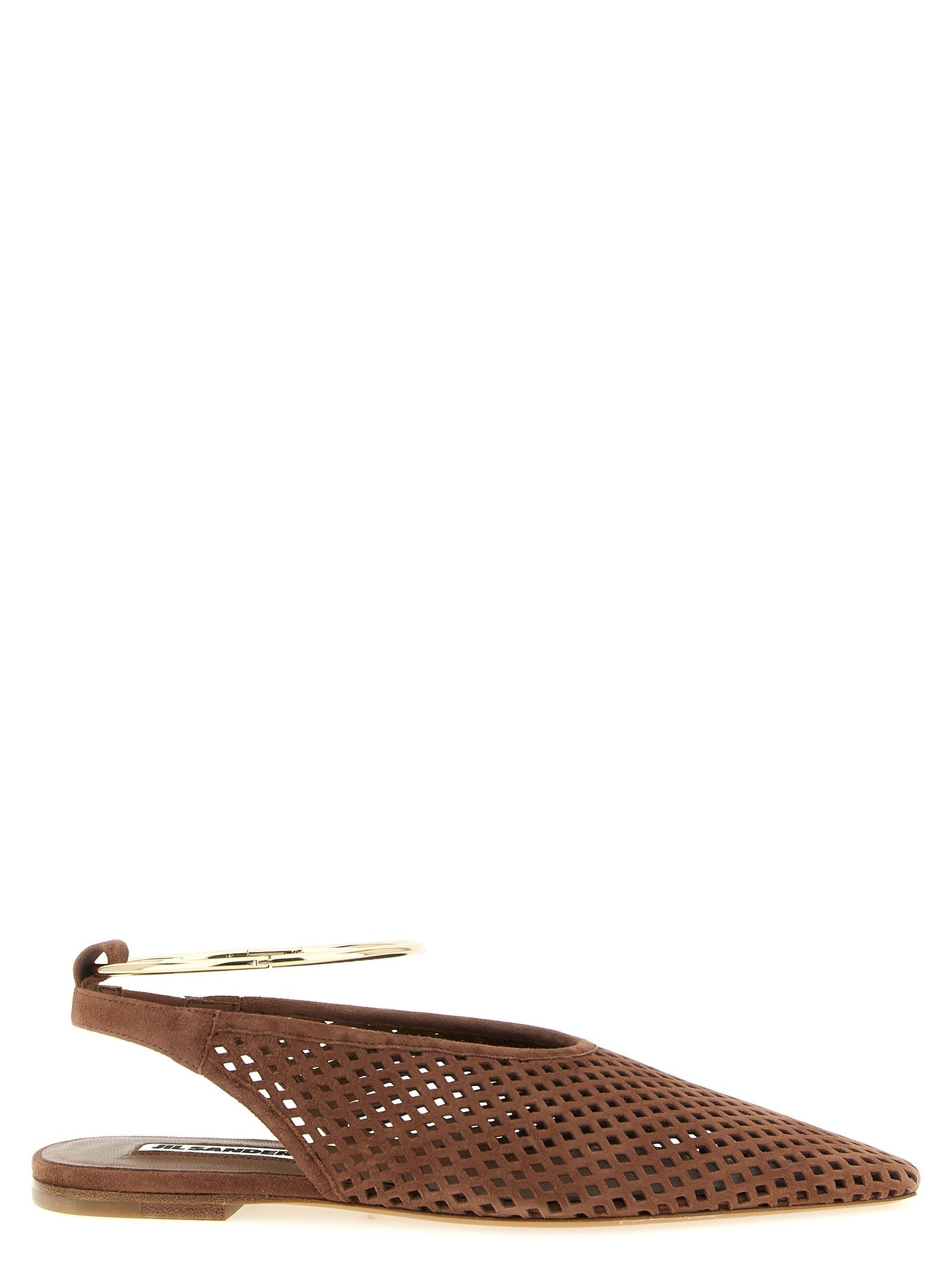 JIL SANDER - nan - Brown - Flat