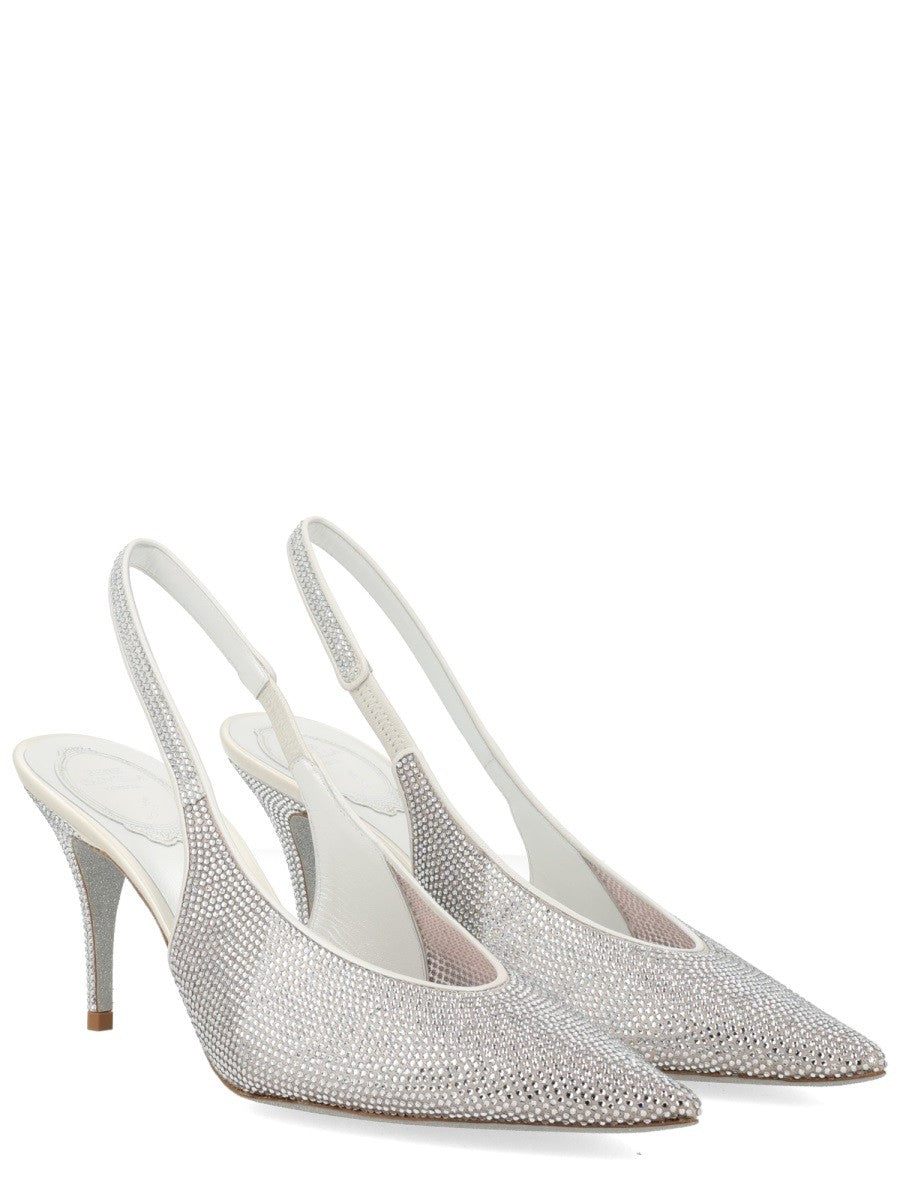 RENE CAOVILLA - Woman - Silver - Heel