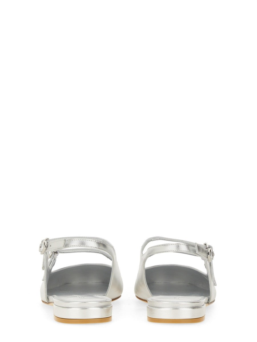 Stuart Weitzman - Woman - Silver - Flat