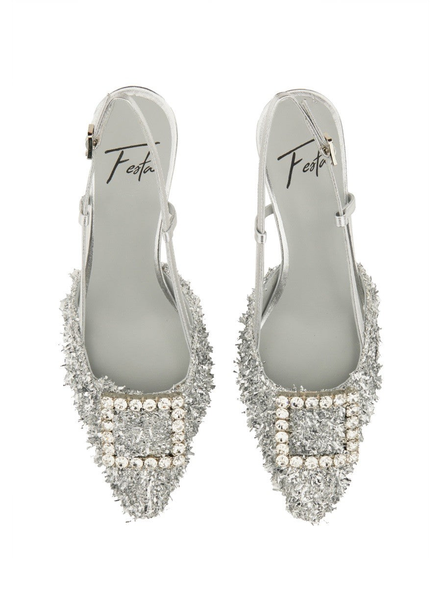 ROBERTO FESTA - Woman - Silver - Heel