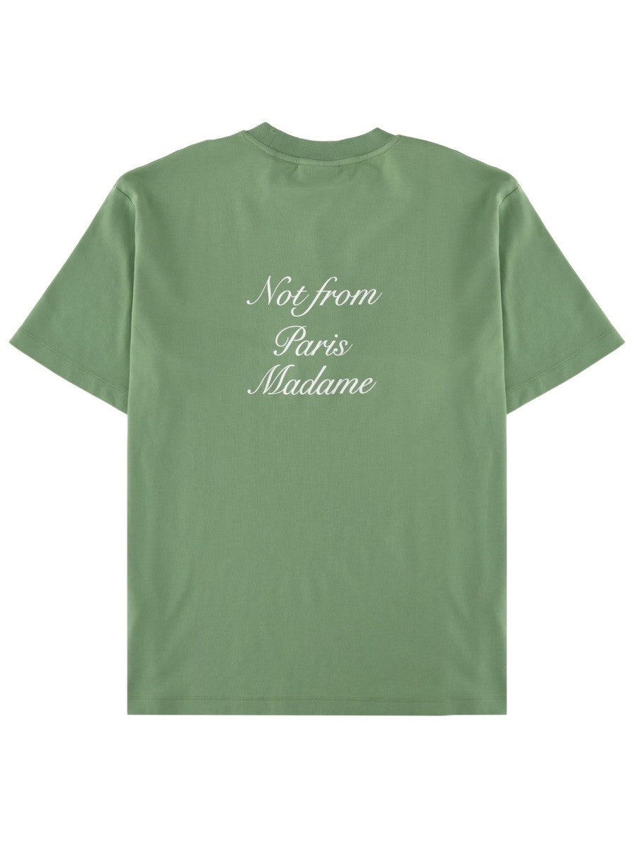 Drole De Monsieur - Man - Green - T-shirt