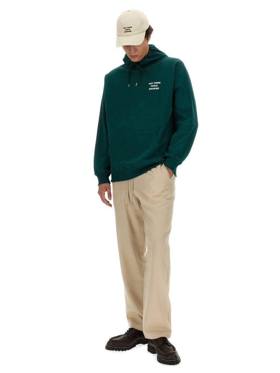 Drole De Monsieur - Man - Green - Sweatshirt