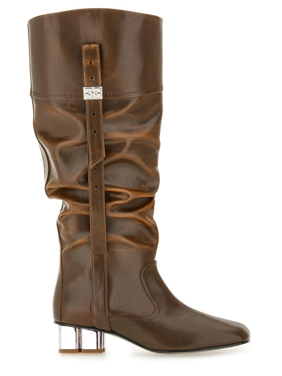 GANNI - Woman - Black - Boot