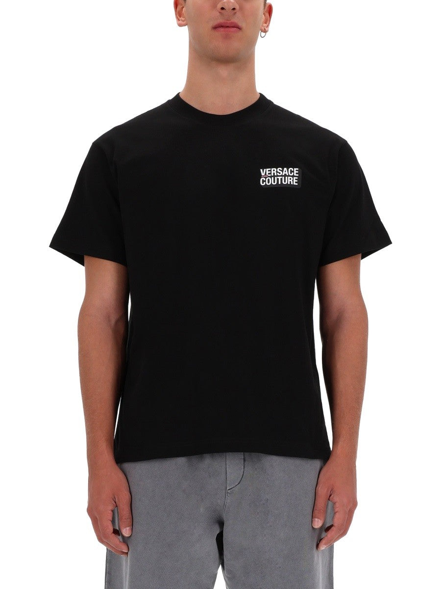 Versace Jeans Couture - Man - Black - T-shirt