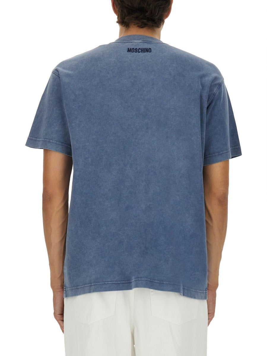 Moschino - Man - Blue - T-shirt