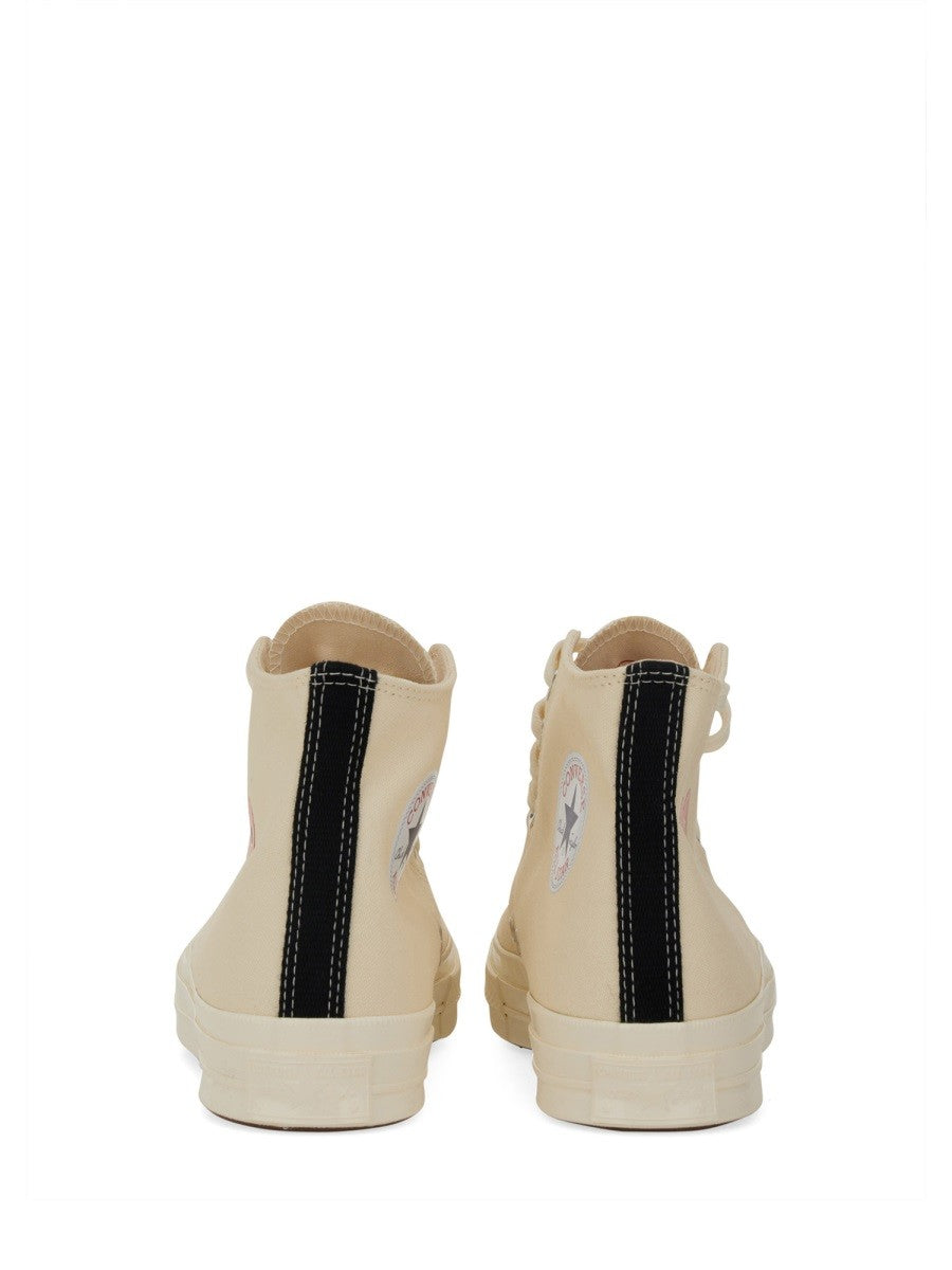 COMME DES GARCONS PLAY CONVERSE - Unisex - White - Sneaker