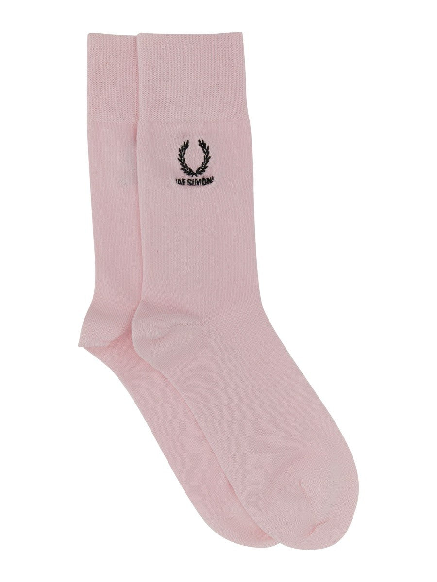 FRED PERRY X RAF SIMONS - Woman - Black - Socks