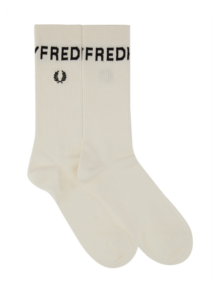 FRED PERRY - Man - White - Socks