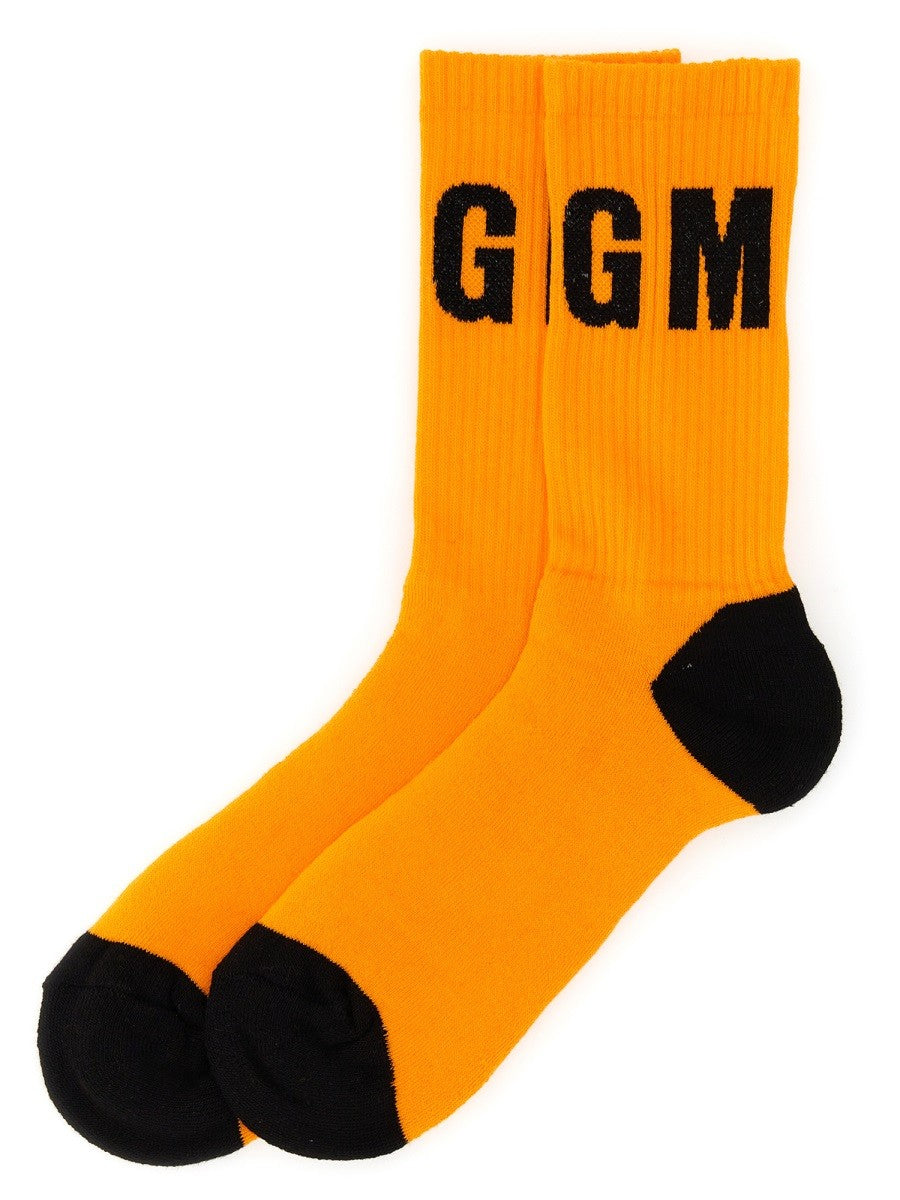 msgm - Man - Orange - Socks