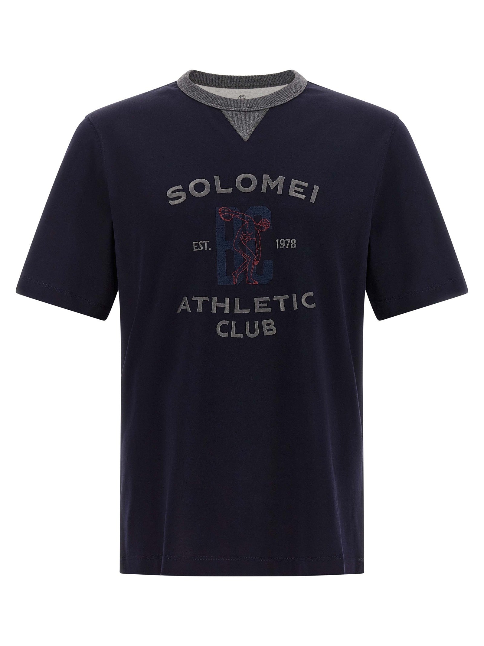 Brunello Cucinelli - nan - Blue - T-shirt
