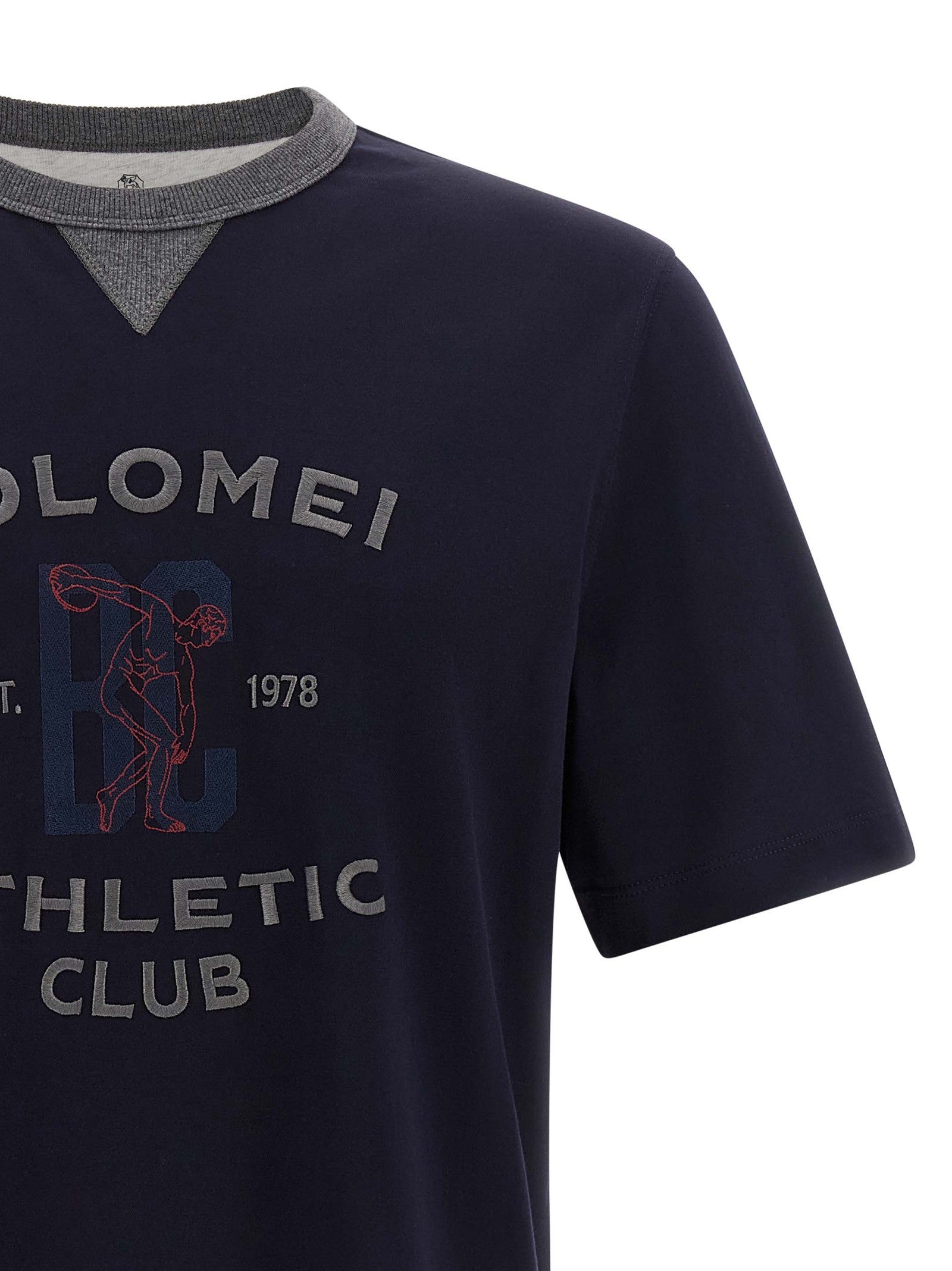 Brunello Cucinelli - nan - Blue - T-shirt