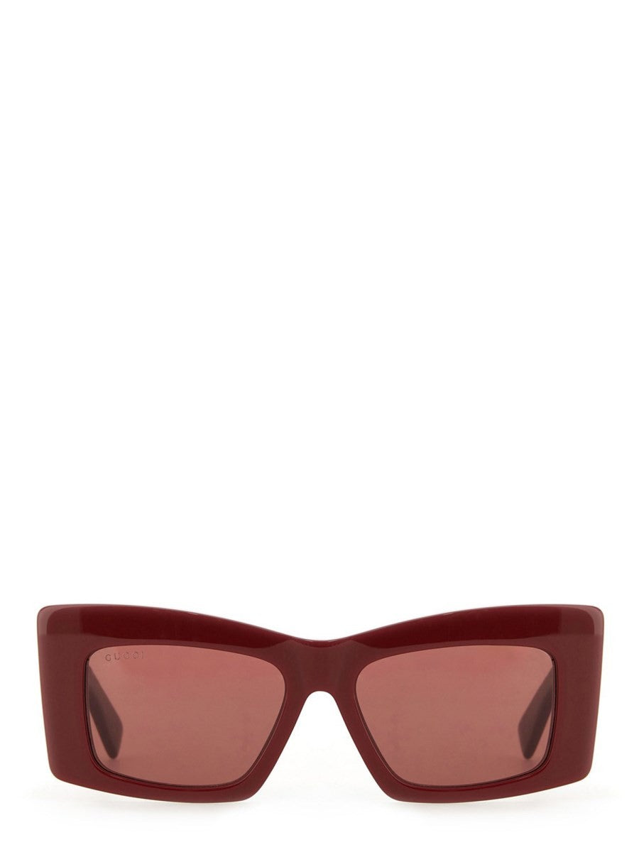 Gucci - Woman - Red - Sunglasses