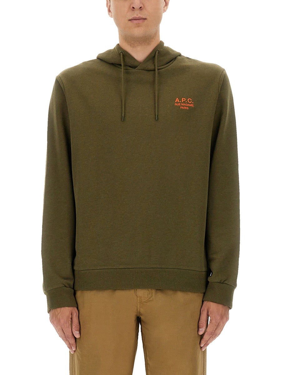 A.P.C. - Man - Green - Sweatshirt