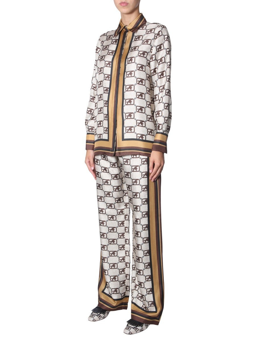 alberta ferretti - Woman - Beige - Pants