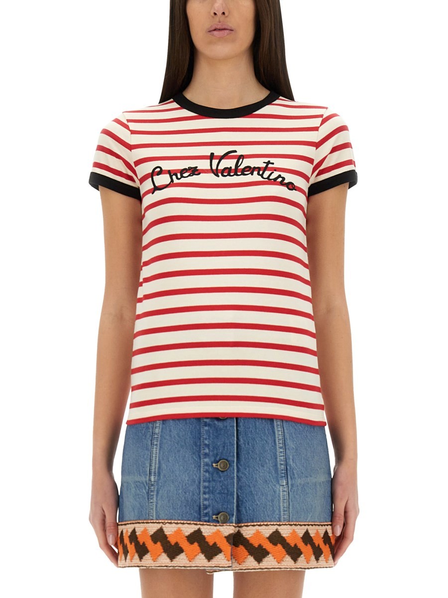 Valentino - Woman - Red - T-shirt