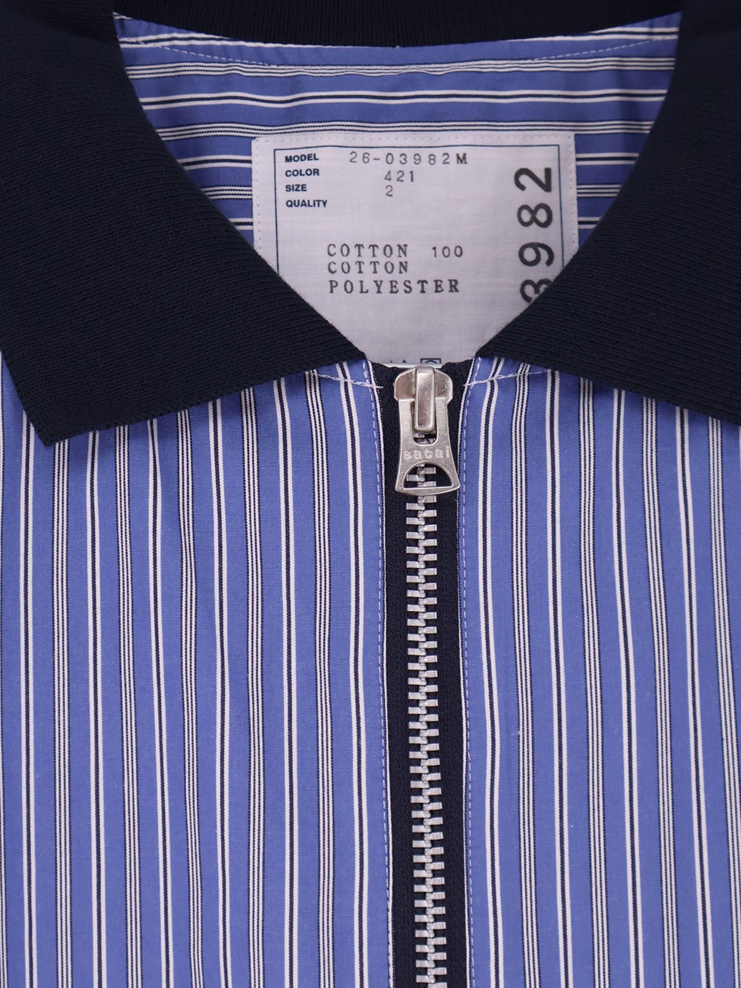 SACAI - Man - Blue - Polo Shirt