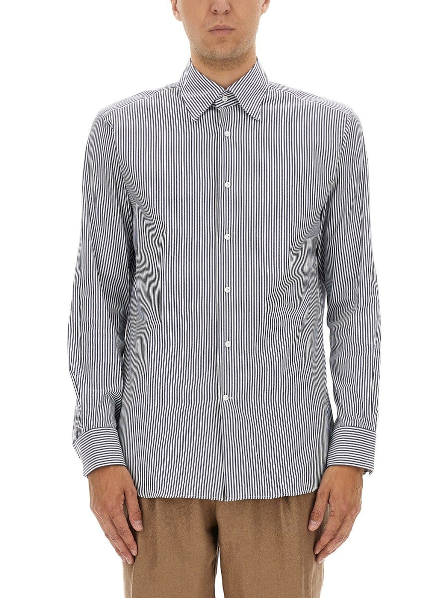 BOSS CAMEL - Man - Blue - Shirt