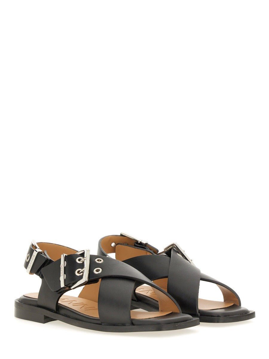 GANNI - Woman - Black - Sandal