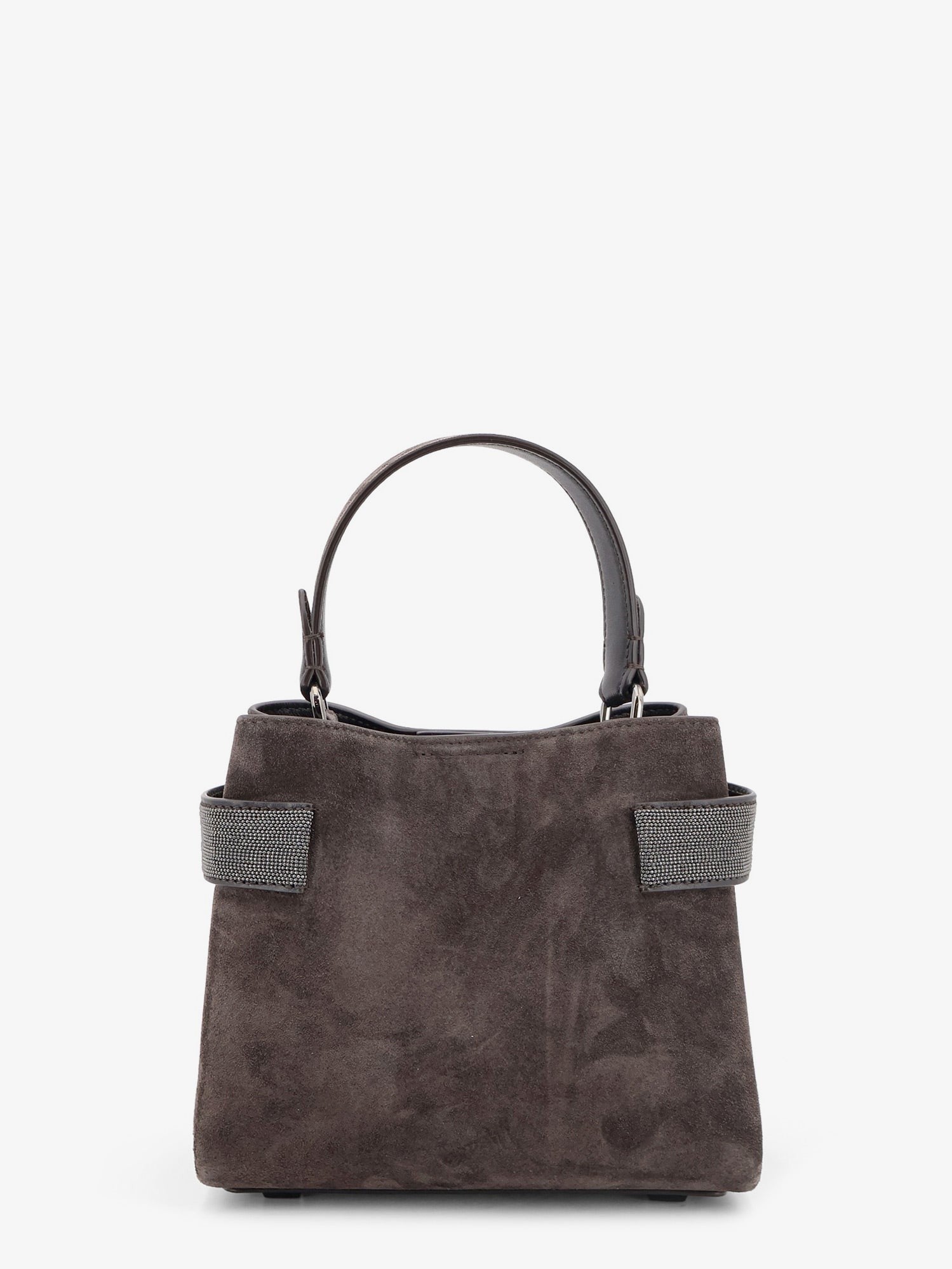 Brunello Cucinelli - Woman - Grey - Crossbody Bag