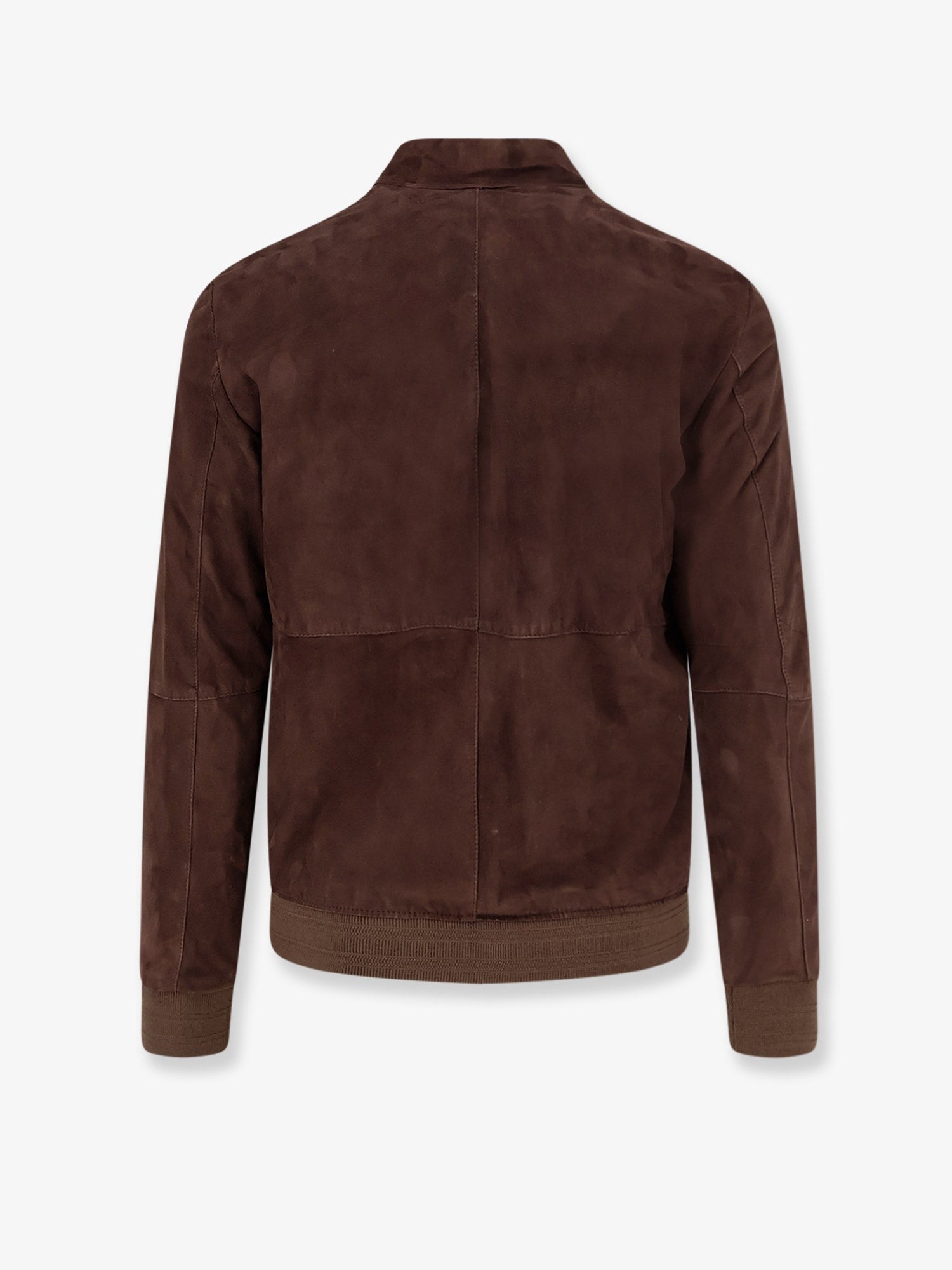 DFOUR - Man - Brown - Leather Jacket