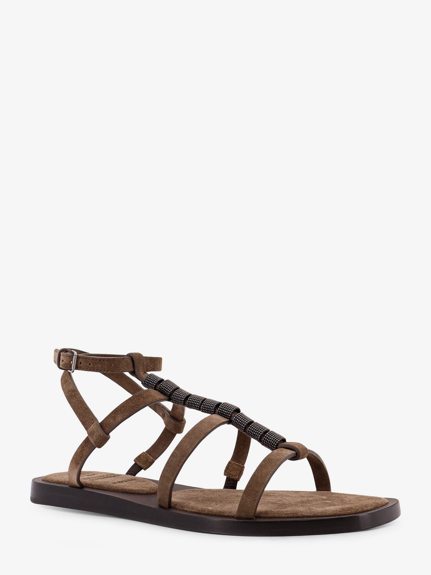 Brunello Cucinelli - Woman - Brown - Sandal