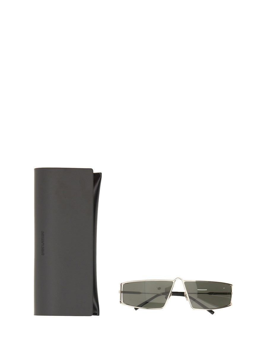 Saint Laurent - Woman - Silver - Sunglasses
