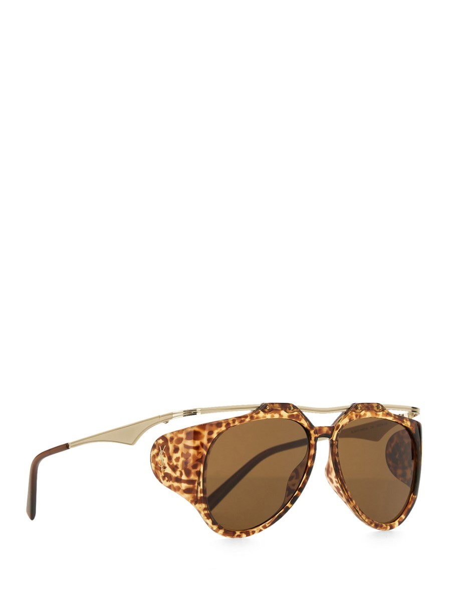 Saint Laurent - Woman - Brown - Sunglasse