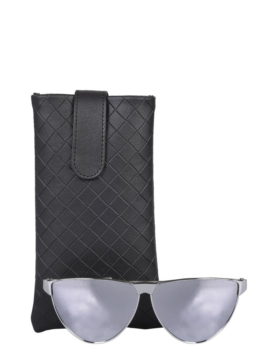 Bottega Veneta - Woman - Silver - Sunglasse