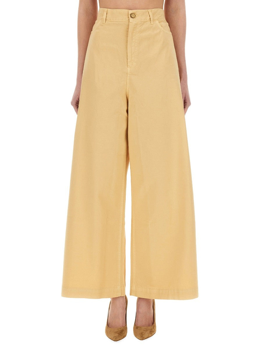 ALYSI - Woman - Yellow - Pants