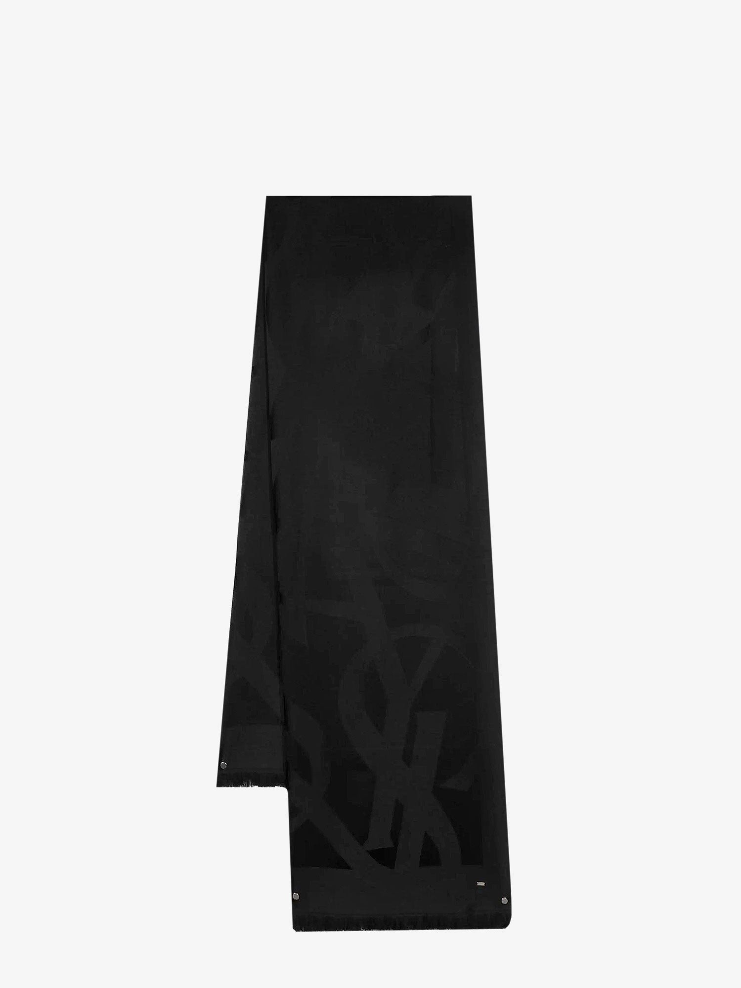 Saint Laurent - Man - Black - Scarf