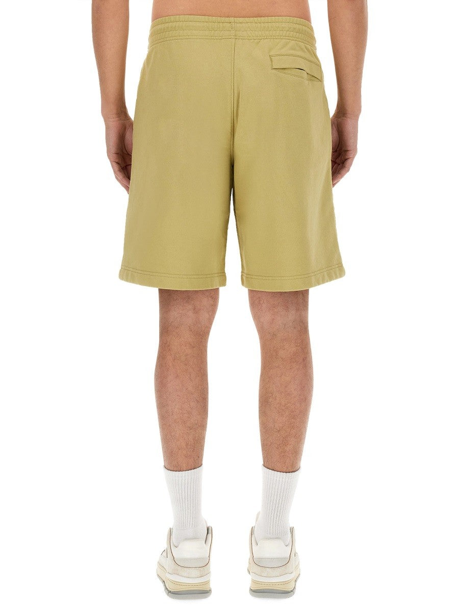 Maison Kitsune - Man - Beige - Shorts
